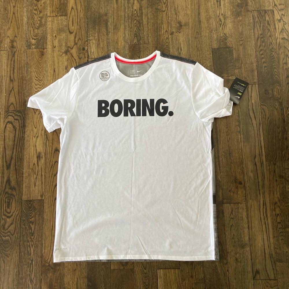 Nike Mike Trout "Boring" Men's Baseball T-Shirt